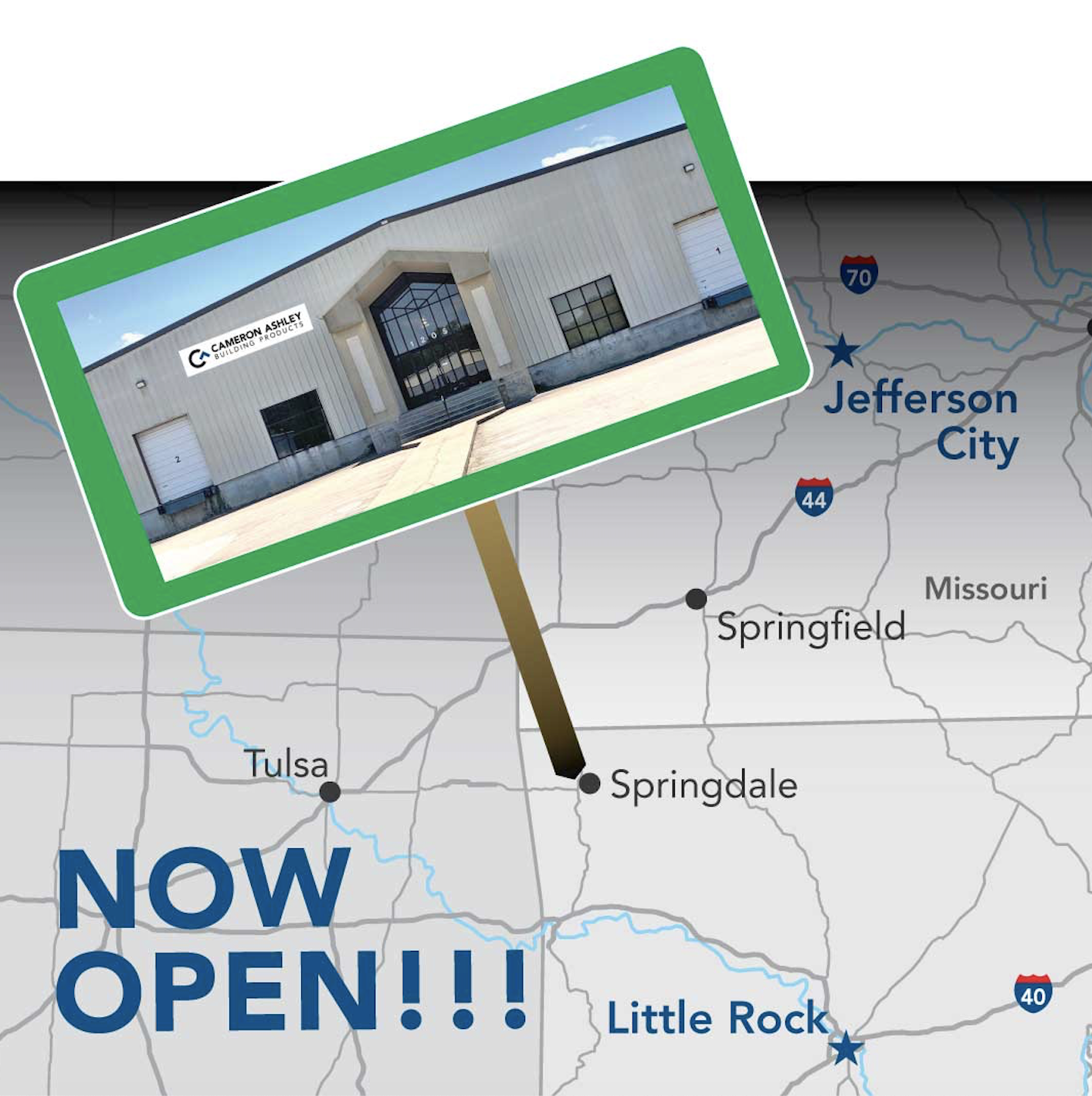 Cameron Ashley Opens Distribution Center in Arkansas ProSales Online